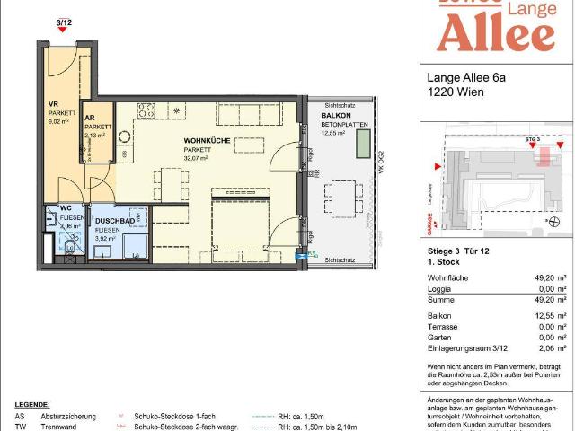 Lange Allee 6A Eigentum in 1220 Wien
