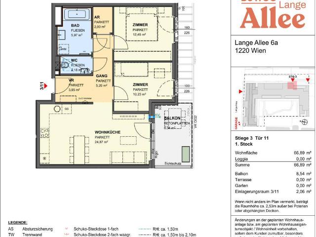 Lange Allee 6A Eigentum in 1220 Wien