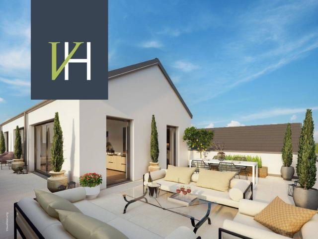 Langenlois, 3 Zimmer Penthouse Eigentumswohnung: 142 m² Wfl 84 m² Terrasse