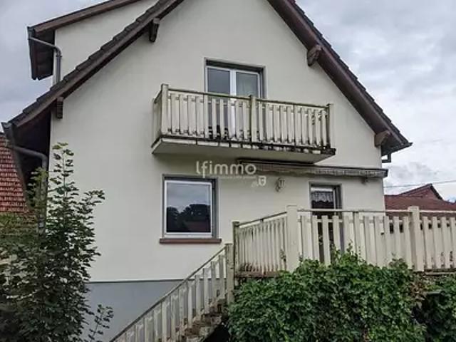 Langensoultzbach 67360 Achat / Vente maison 7 pièces t7 terrasse parking
