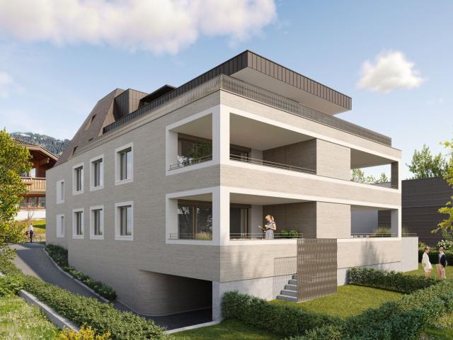 Gut Geschnittene Terrassenwohnung mit Morgensonne und Bergblick Bezugsbereit Ende 2026 Top 5