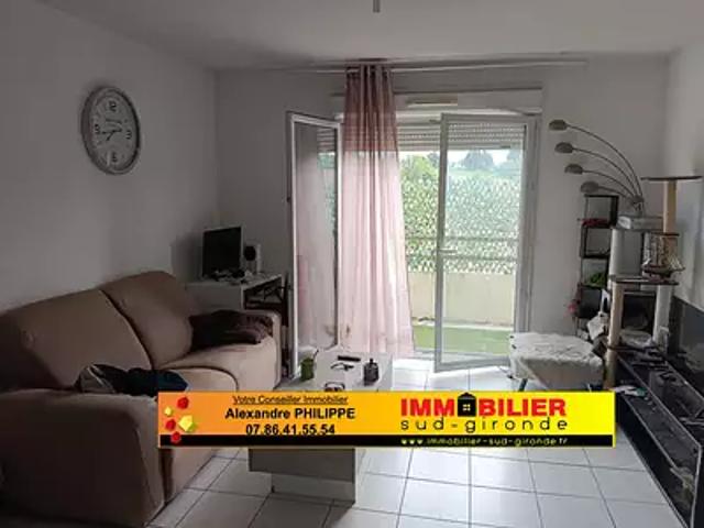 Langon 33210 Achat / Vente appartement 2 pièces t2