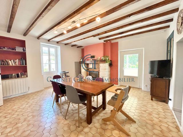 LANGON: MAISON PIERRE + T2 LOUE DEPENDANCES JARDIN