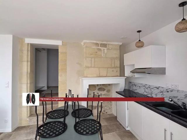 Langoiran Charmante maison en pierre entièrement rénovée