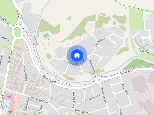 Langlands Road, Bedford, Bedfordshire, MK41
