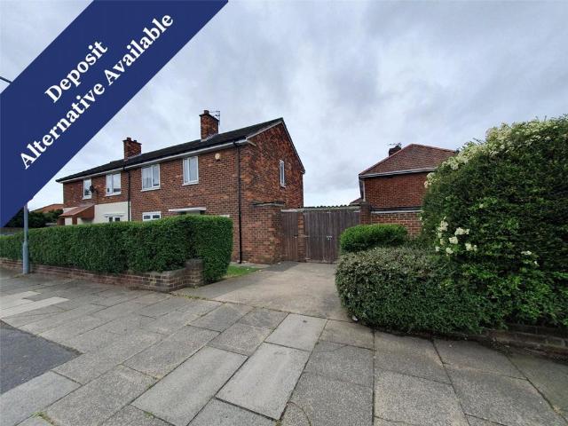 Langridge Crescent, Middlesbrough, TS3 3 bed semi detached house to rent £695 pcm £160 pw