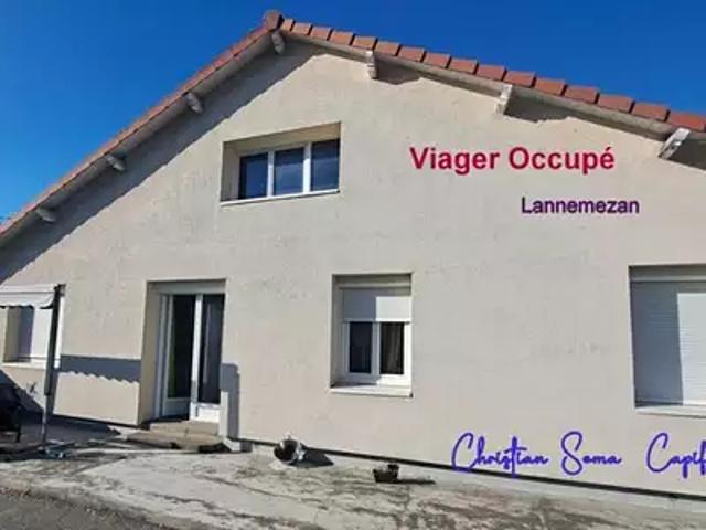 Lannemezan 65300 Achat / Vente maison 4 pièces t4 jardin terrasse