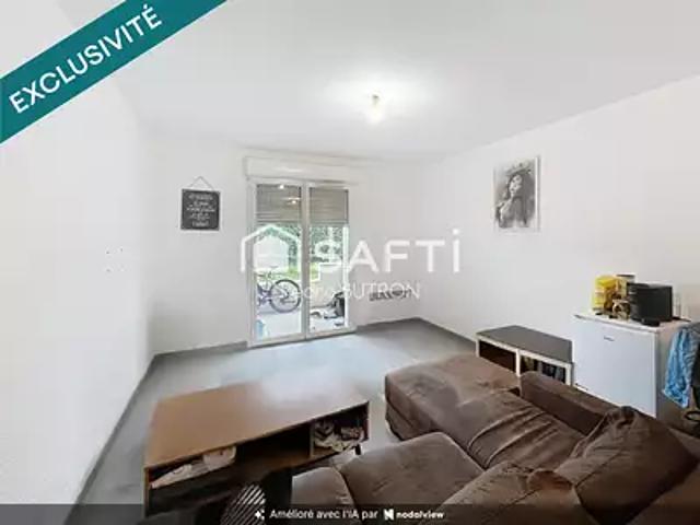 Lannemezan 65300 Achat / Vente appartement 2 pièces t2 terrasse parking