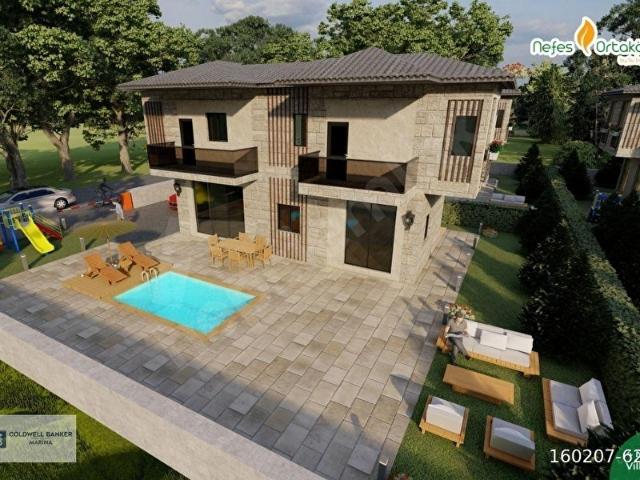 Lansıman Özel Fiyat Muğla Ortaköy'de 4+1 Lüks Havuzlu Villa. !