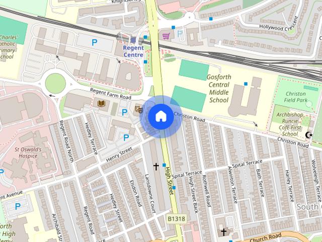 Lansdowne Crescent, Gosforth