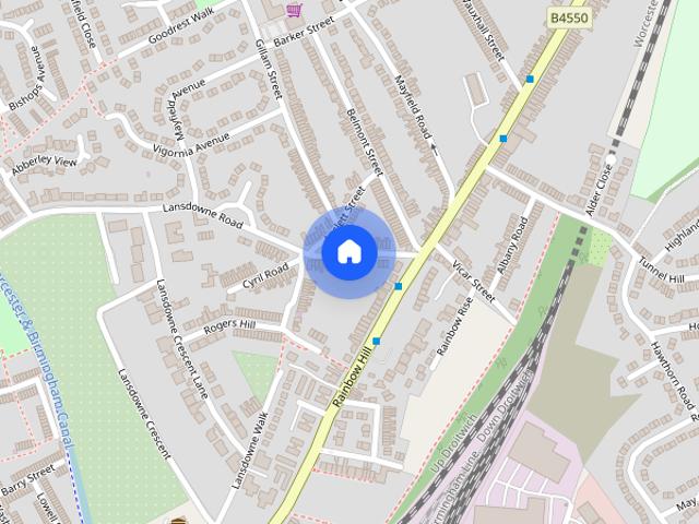 Lansdowne Road, Worcester, Worcestershire, WR3
