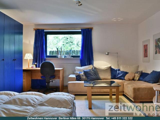 Laatzen, kleines Apartment mit Gartenblick und Sauna