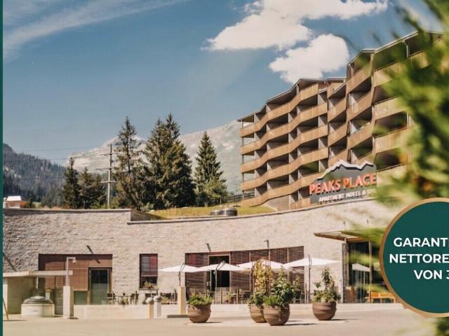 Laax – 2.5 Zimmer Ferienwohnung mit jährlich 3% Nettorendite garantiert!
