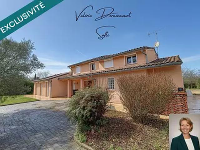Labastide Clermont 31370 Achat / Vente maison 8 pièces t8 parking