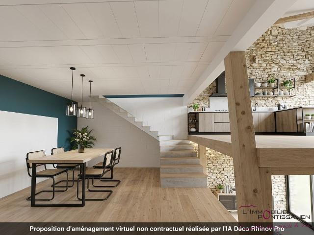 LABERGEMENT SAINTE MARIE: Grange de 100 m2 avec potentiel d'aménagement