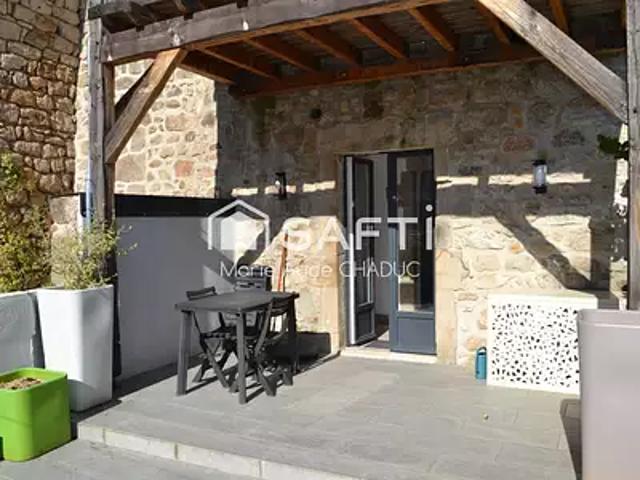 Lablachère 07230 Location appartement 1 pièce t1 terrasse