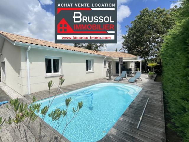 Lacanau au calme proche du centre bourg Agence Brussol 3 ch