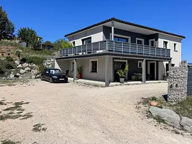 Lachapelle sous Aubenas 07200 Achat / Vente maison 6 pièces t6 jardin terrasse