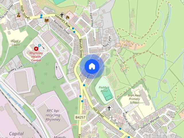 Lady Tyler Terrace,, Rhymney