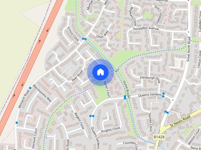 Lady Way, Eaton Socon, St. Neots, Cambridgeshire, PE19