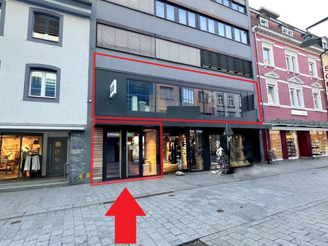 Ladenfläche in exklusivster Innenstadtlage im 1. Obergeschoss