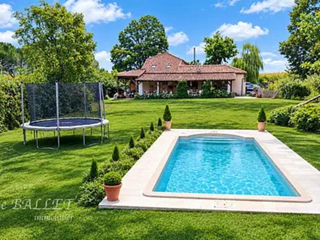 Lagarde Hachan 32300 Achat / Vente maison 5 pièces t5 piscine terrasse