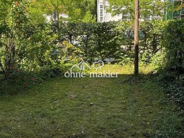 Lage, Lage, Lage! Leerstehende, provisionsfreie, renovierungsbedürftige 2 Zi Gartenwohnung