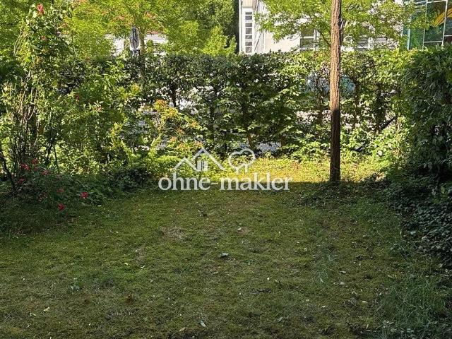 Lage, Lage, Lage! Leerstehende, provisionsfreie, renovierungsbedürftige 2 Zi Gartenwohnung