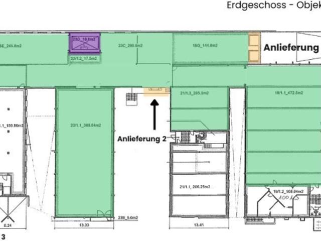 Lager und Produktionsfläche im Industriegebiet von Burgdorf zu vermieten