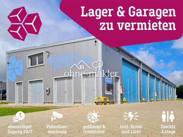 Lager Halle Gewerbehalle Garage Storage in Reinfeld bei Lübeck Autobahn A1