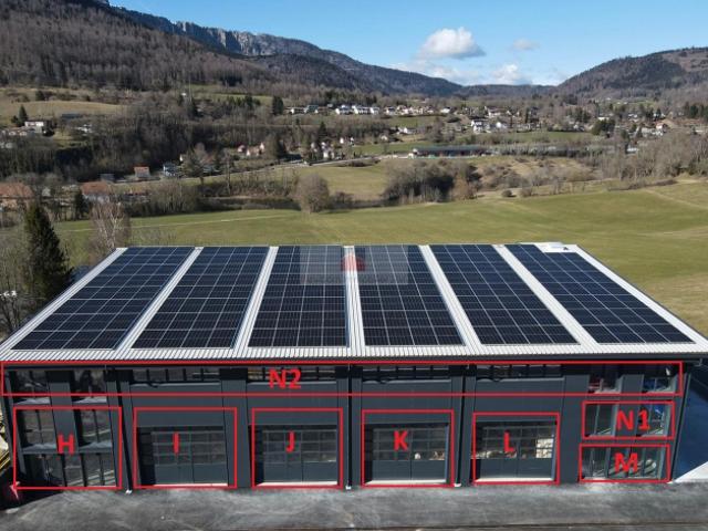 LAGER / INDUSTRIE UND HANDELSLOKALE ZU MIETEN – VALLORBE