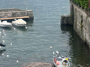 LAGLIO TRILOCALE CON ACCESSO AL LAGO DAL GIARDINO