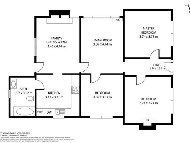 Lakeside Living in Eaglehawk Charming 3 Bedroom Home with Modern Comforts