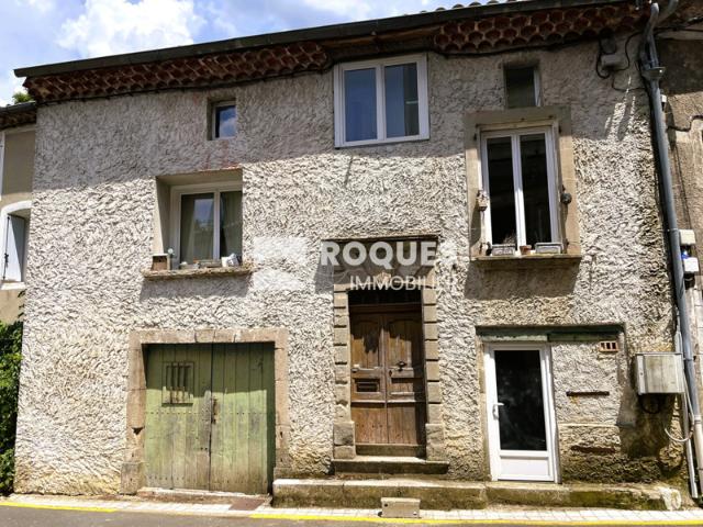 LARZAC MERIDIONAL DANS VILLAGE, MAISON DE VILLAGE 5 PIECES R