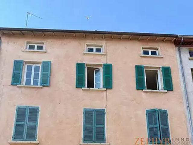 L'Arbresle 69210 Achat / Vente appartement 2 pièces t2 au dernier étage