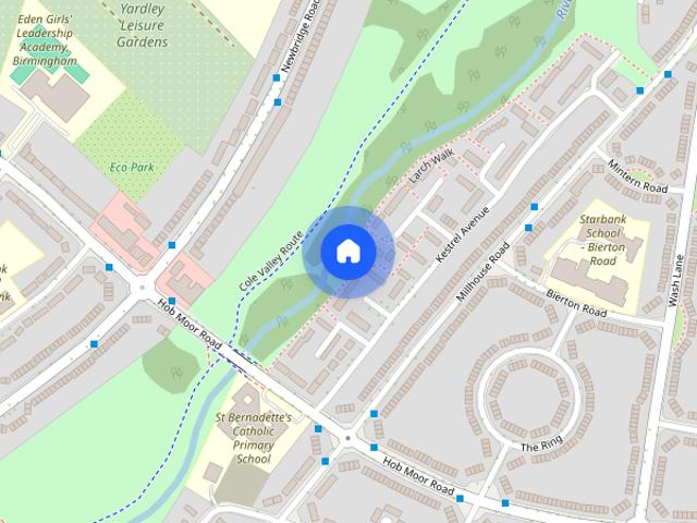 Larch Walk, Birmingham, West Midlands, B25