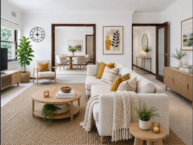 Large Two Bedroom + Separate Lounge /Dining Room