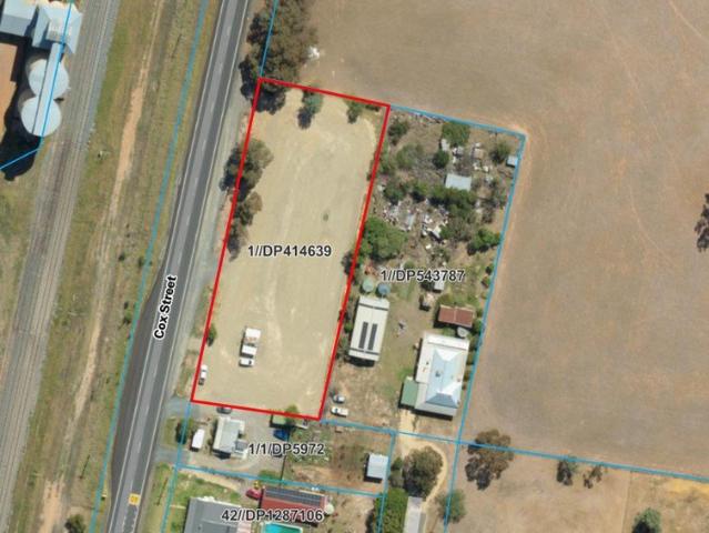 Large block with Olympic Highway frontage