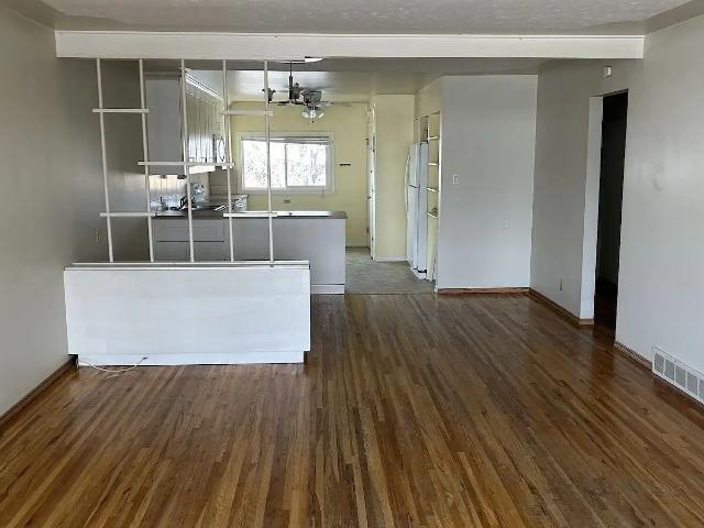 Large, bright main floor of duplex