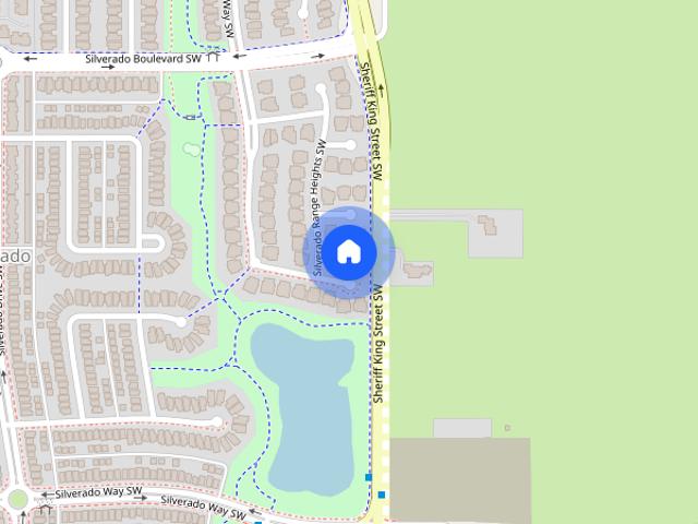 Large duplex with double attached garage in Silverado