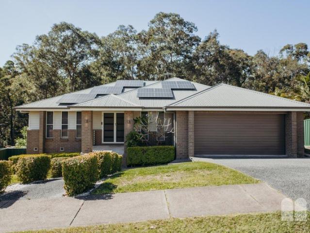 Large family living, beautifully zoned, backdropped by bush