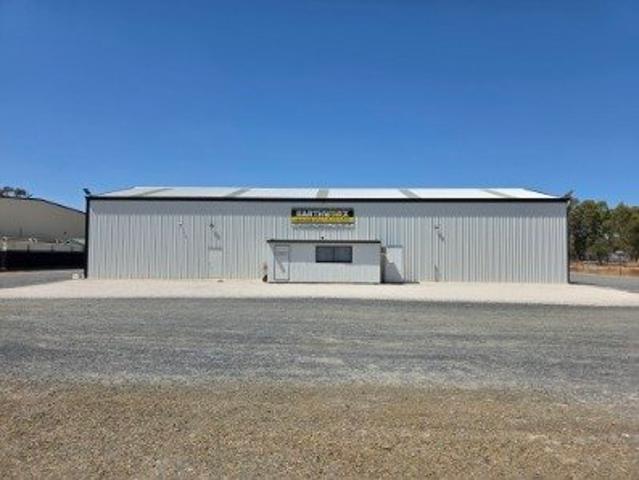 Large Fenced Yard with Commercial Shedding