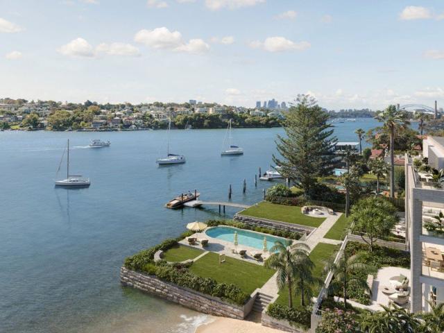 Large frontage, house like proportioned, north facing residence with water views