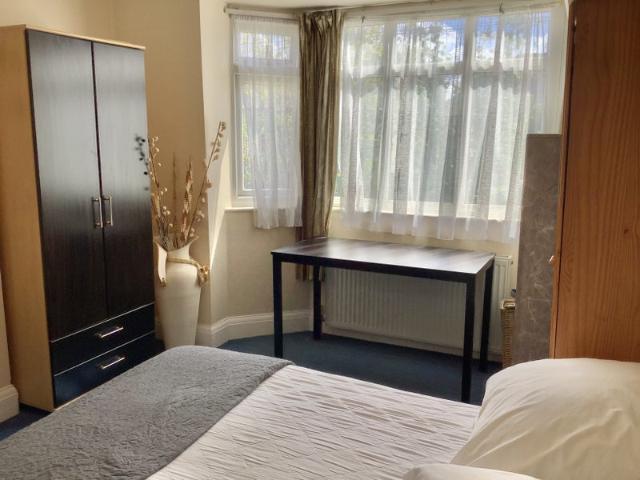 Large furnished room in shared house