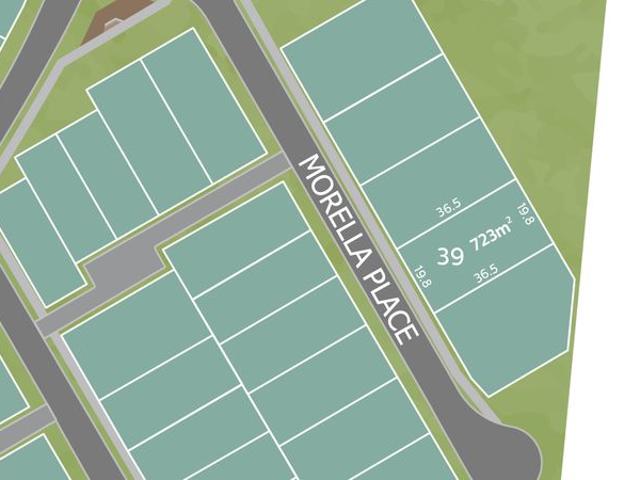 Large lot within exclusive street