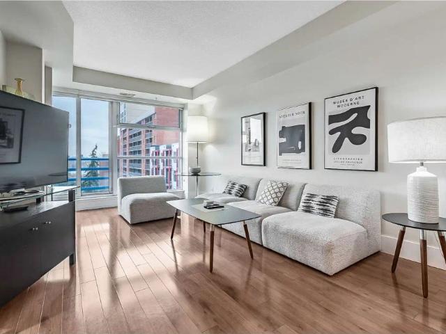 Large Modern Apartment, pristine view of the Bow River. Walkability 10 — 1 Bedroom Condo Unit