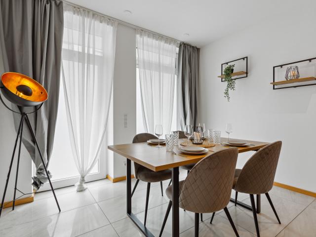 large, modern, fully equipped, parking space, kitchen near Koblenz