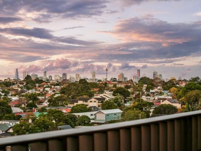 Large one bedroom apartment with study room & parking at Leichhardt Green