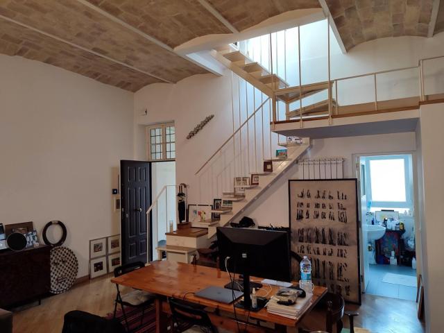 Large open lounge, 2 bedroom, terrace, Trastevere Cribmed