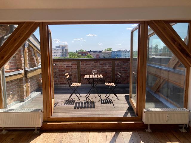 Large penthouse with roof terrace, Berlin Amsterdam Apartments for Rent